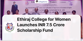 Ethiraj College for Women Launches INR 7.5 Crore Scholarship Fund at 75th Anniversary